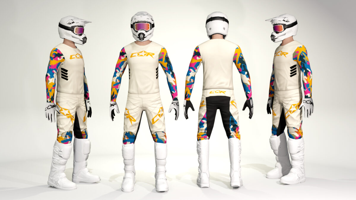 maillot camo beige
