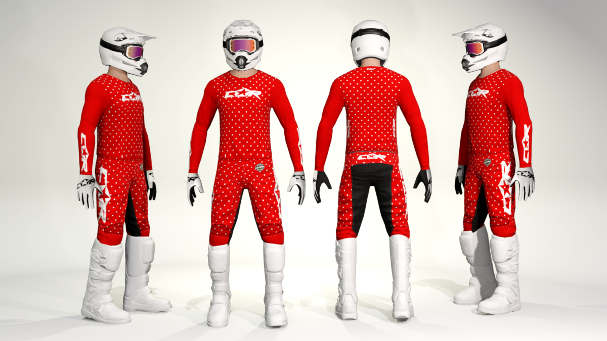 maillot classic rouge
