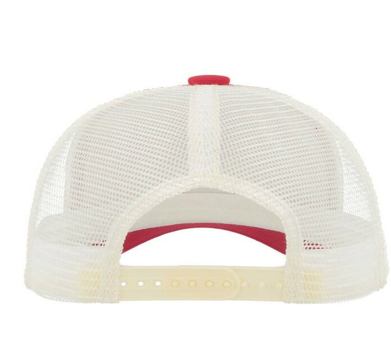 casquette Racing Team rouge/jaune fluo