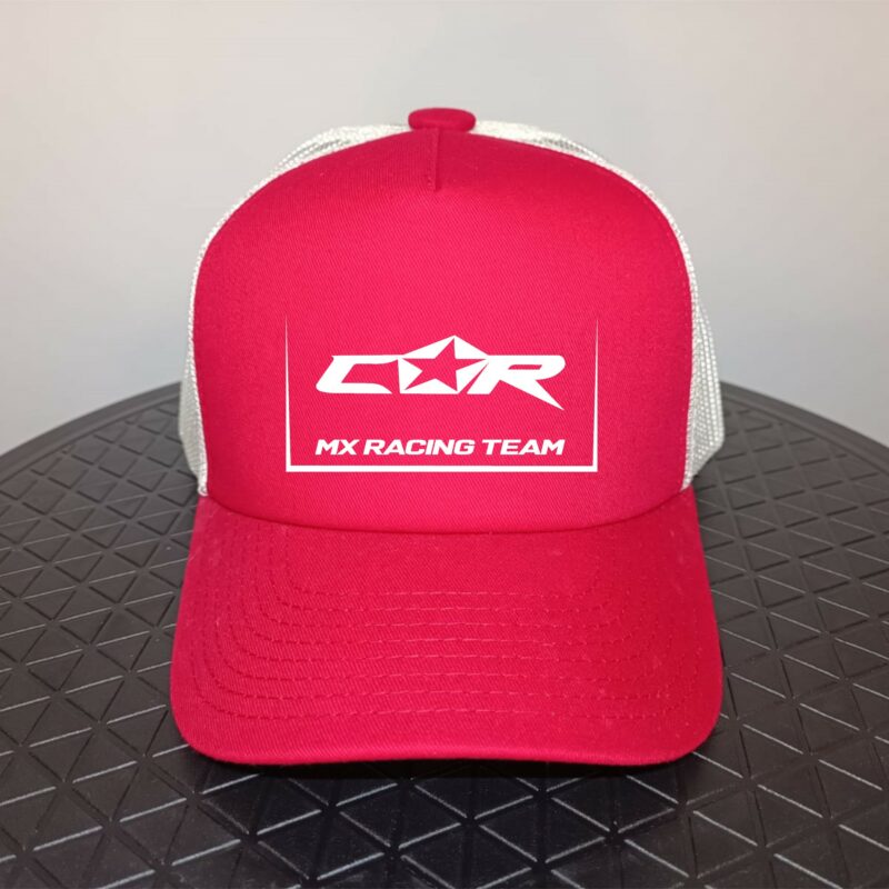 casquette paddock rouge